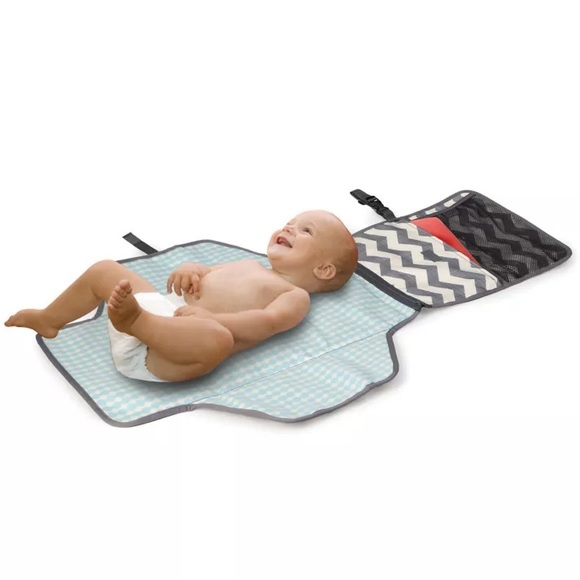 Balboa Baby Nursing Cover & Skip Hop Changing Pad and Wipes Container Bundle - Picture 7 of 10